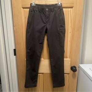 Prana women’s double peak pant size 4 grey EUC